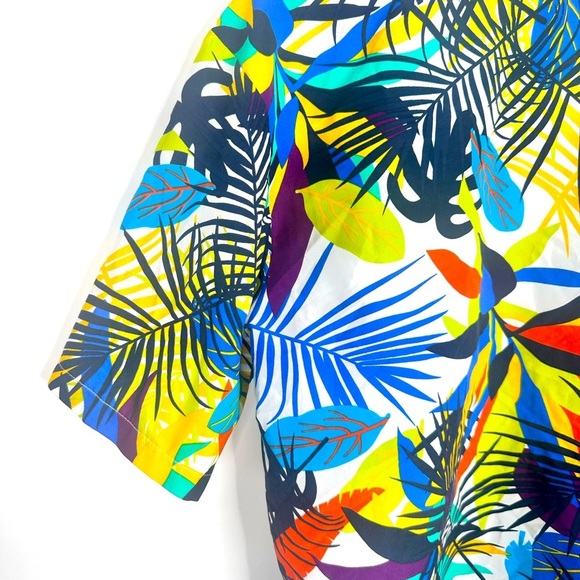 Tailor‎ Pat Love Mens Tropical Short Sleeve Button-Up Shirt 2XL 100% poly… - Picture 5 of 10